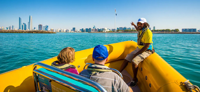 60-Minute Abu Dhabi Corniche Boat Tour 