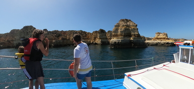 Boat tour from Alvor to Lagos