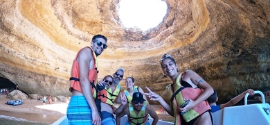 Explore the Benagil cave