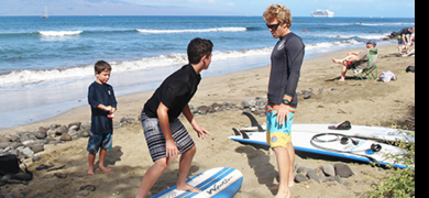 Surf Lessons in Maui