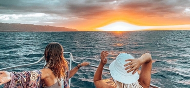 Sunset Luxury Cruise to Waimea bay