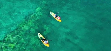 Kayak in Makena Bay