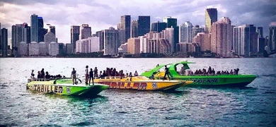 Speedboat Tour Around Miami