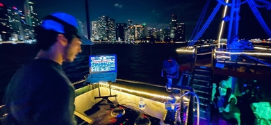 Night Boat Party in Miami