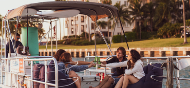 Three-Hour Private Boat Charter in Miami