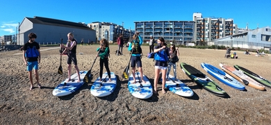 Kids SUP Lessons in San Francisco