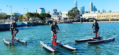 Waterbike With Meal in Mission Bay