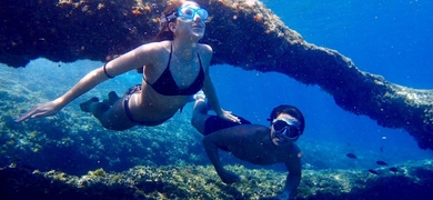 You can go snorkeling if you like