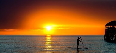 Sunset SUP Tour in Rehoboth Bay