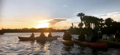 Clear Kayak Sunset Tour in Titusville