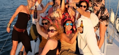 Private Bachelor Boat Party in Lisbon