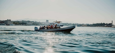 Boat trip from Split to Brač