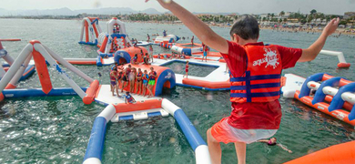 Inflatable Water Park in Armação de Pêra
