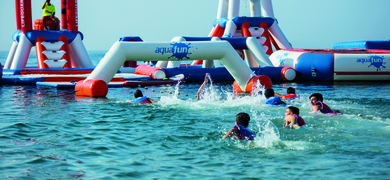 Inflatable Water Park in Armação de Pêra
