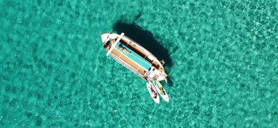 Boat Trip to Atlantis Beach in Ibiza