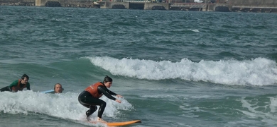 Private Surf Lesson for two in Porto
