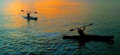 sunset kayak 