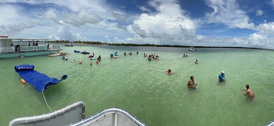 Half-day Sandbar Boat Charter in Key West