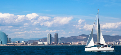 Cover for Afternoon sailing in Barcelona