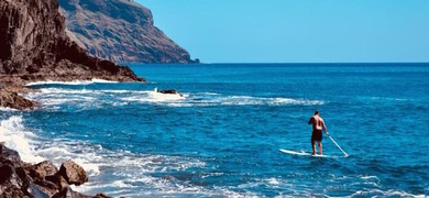 Cover for Stand-up paddle in Tenerife