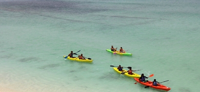 Cover for Excursion by kayak in Boa Vista