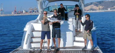 Cover for Private boat tour with fishing in Barcelona