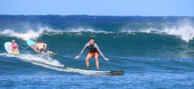 Private Group Surfing Lessons in Haleiwa
