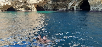 Cruise to the caves of Polignano a Mare