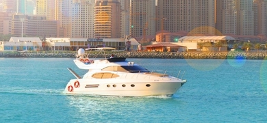 Cover for 1-hour boat charter in Dubai