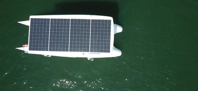 Cover for Private sunset solar boat tour in Lisbon