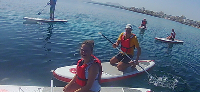 Snorkeling and sup in Mallorca