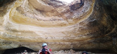 Admire the amazing Benagil cave