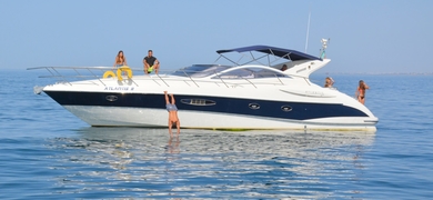 Rent a boat in Vilamoura – morning