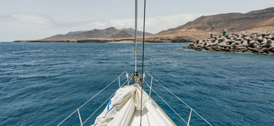 Cover for week sailing experience on the Canary Islands