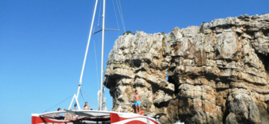 Menorca sailing catamaran