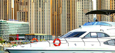 Dubai canal cruise
