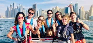Boat tour in Dubai