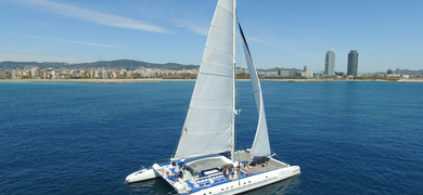 Sailing in Barcelona