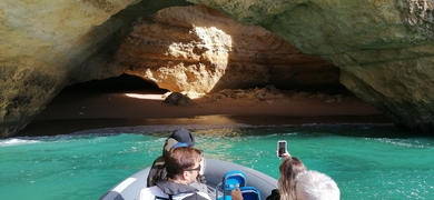 Cave trip in Portimão to Benagil V+Cover