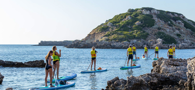 Cover for SUP Tour in Rhodes with snorkeling