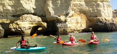Kayaking in the Algarve