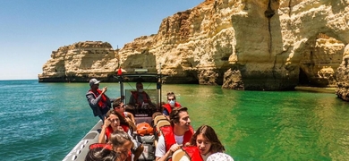 Explore the Algarve by boat