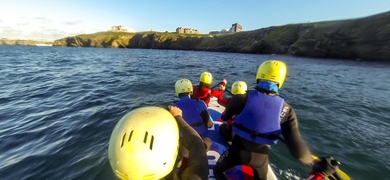 Giant SUP in Newquay and explore the coastline
