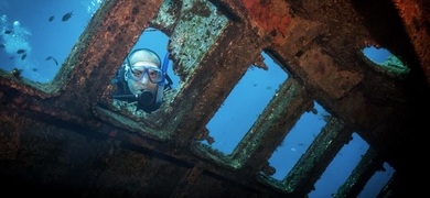 The Tabaiba Wreck is one of our favorite spots for diving in Tenerife