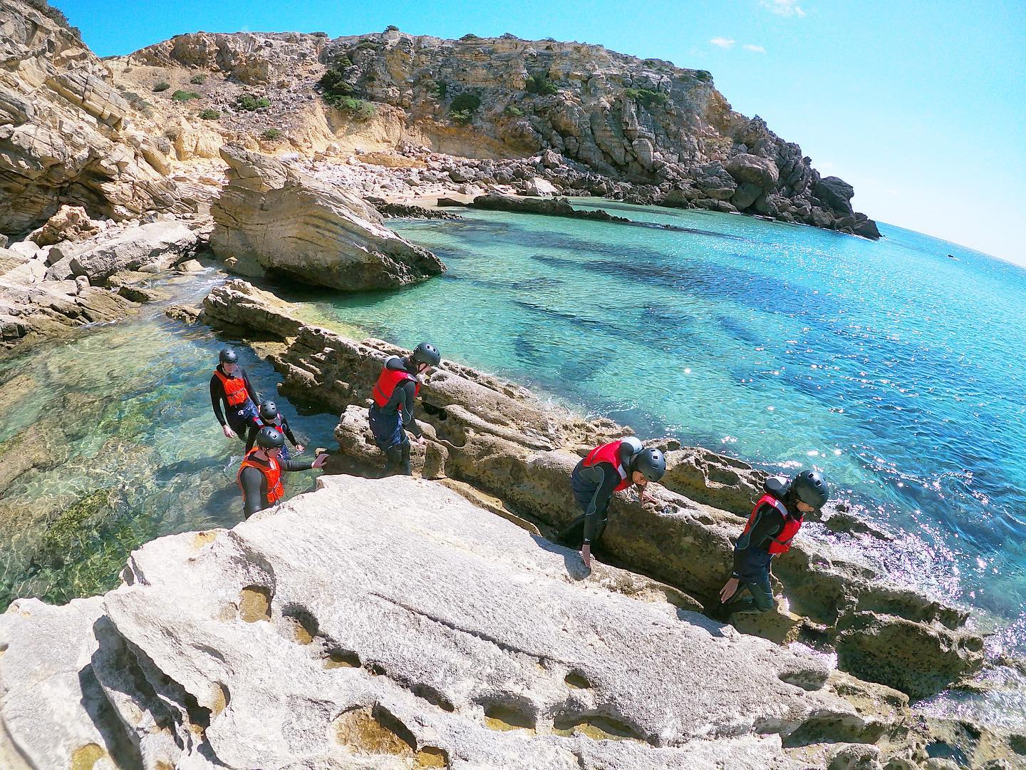 Algarve Coasteering Adventure with Snorkeling