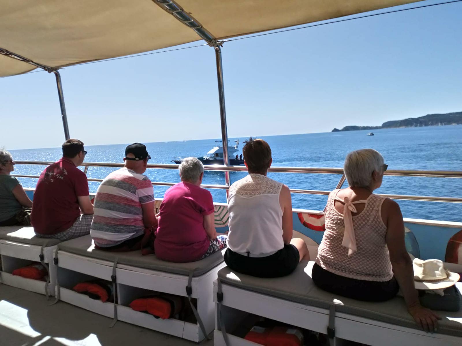 Relax on board in Malaga bay