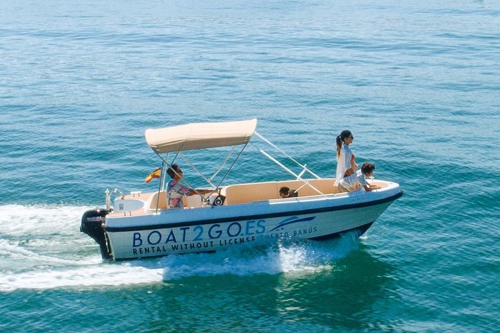 Boat Rental in Marbella without license