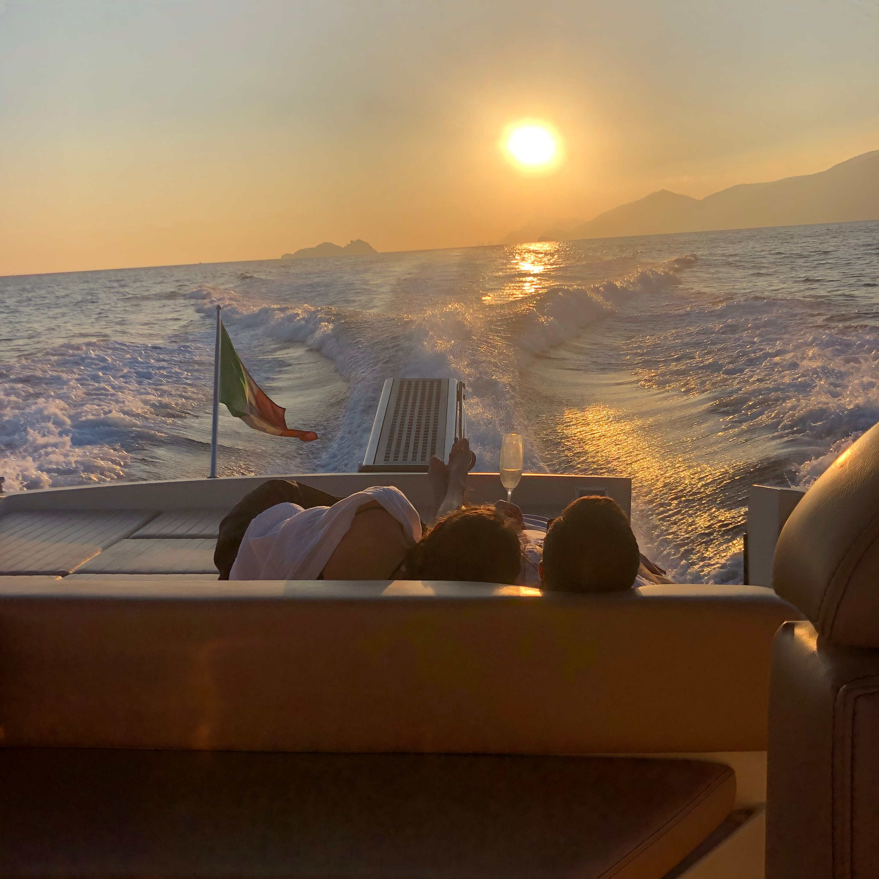 Sunset boat tour