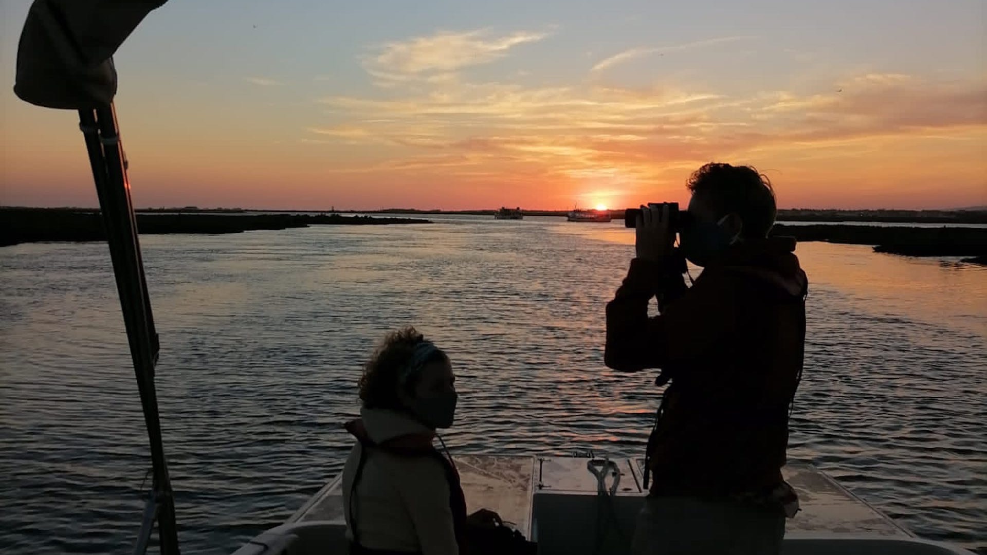 Sunset tour in Ria Formosa