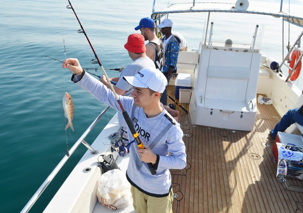 Full day fishing charter in Dubai